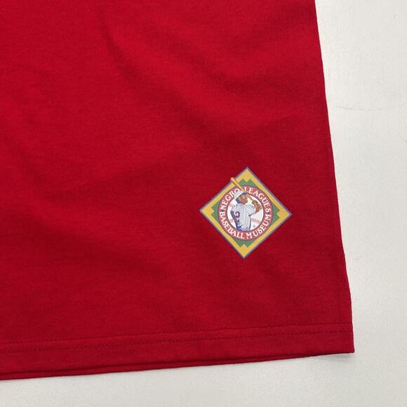 KC MONARCHS NEGRO LEAGUE BASEBALL Men’s 3XL Red T-Shirt - Picture 3 of 3